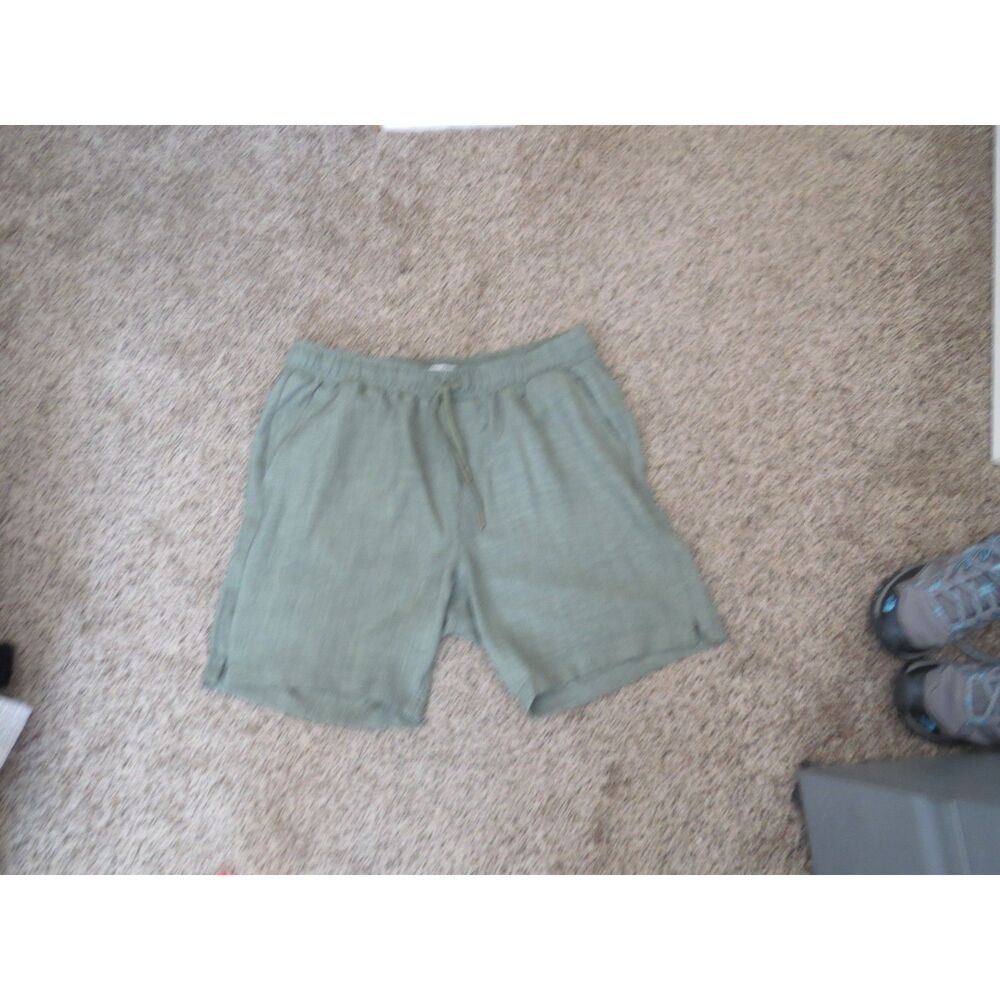 Essex Crossing Aria women's Lightweight  Shorts Drawstring Olive Green L EUC - Picture 4 of 8